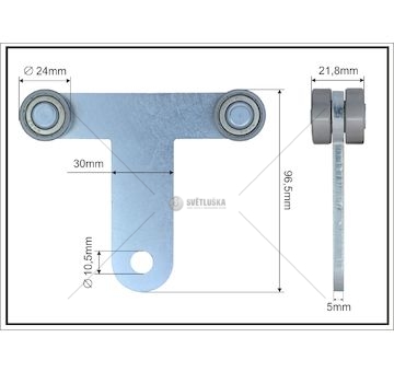 Střešní vozík KRONE  MTX-735002