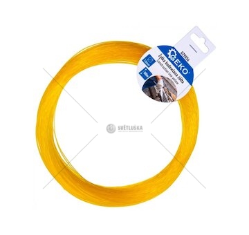 Struna stavební 1,0 mm, 100 m, žlutá - GEKO