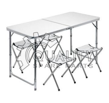 Stůl skládací DOUBLE + stoličky