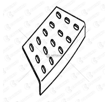 Stupačka IVECO STRALIS horní COVIND COV/540/213