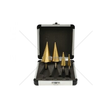 Stupňovité vrtáky, sada 4ks GEKO