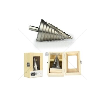 Stupňovitý vrták se spirálou 6-60mm HSS RAPID