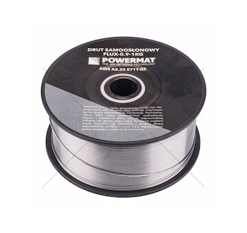 Svařovací drát trubičkový, 0,9 mm, 1 kg POWERMAT