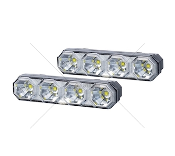 Světlo denní jízdy DIODA podelná 4LED HORPOL LDR2106