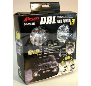 Světlo denního svícení 12v/24v kulaté 4 diody 998000829_A