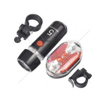 Světlo na kolo přední zadní LED 2ks