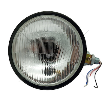 Světlo přední kovové - pravé (asym. žárovka) Zetor komplet
