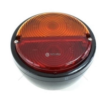 Světlo zadní dvoudílné kulaté pravé - plast