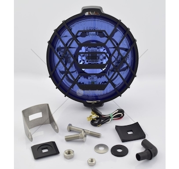 Světlomet dálkový kulatý FI183MM CHROM. modrý WESEM 2HO400.60/C