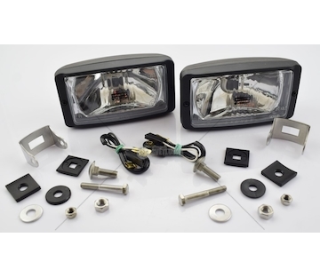 Světlomet dálkový obdélníkový sada 2 kusy malé WESEM 2HMZ200.73