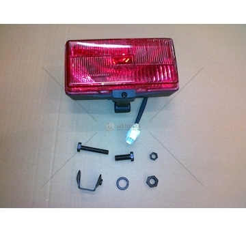 Světlomet P/M obdélníkový MB ACTROS červený TANGDE TD01-50-044/CZ