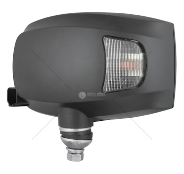 Světlomet přední se směrovkou H4 pravý 24V WESEM RGV1B.52412