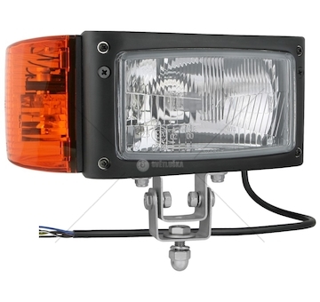 Světlomet přední se směrovkou H4 pravý WESEM REPR1.24209