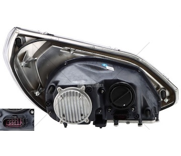 Světlomet Setra série 500 levý Tangde YG-01-490L