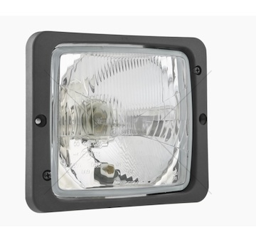 Světlomet Zetor hranatý do masky H4 WESEM RE228.79H4