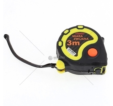 Svinovací metr 3m (16mm) ABS