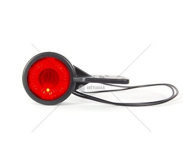 Svítila sdružená obrysová přední-zadní bílá/červená WAS W23S