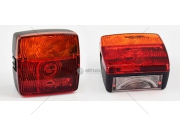 Svítilna kompletní 4 funkce zadní WESEM WESEM 088-LT4.52100