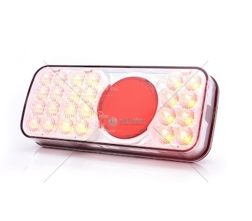 Svítilna kompletní 4-SEGM. levá diodová bez podstavy WAS W66L