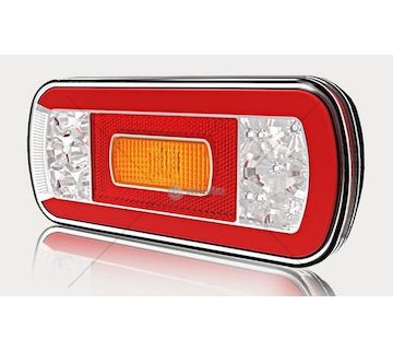 Svítilna kompletní 5-funkcí couvák LED 12/24V FRISTOM FT-130NTCOFLED