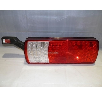 Svítilna kompletní 6-SEGM. diodová levá SERTPLAS 0350LQ1L