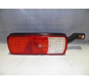 Svítilna kompletní 6-SEGM. diodová pravá SERTPLAS 0350LQ1R