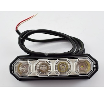 Svítilna kompletní diodová přední 12/24V HORPOL LZD2265