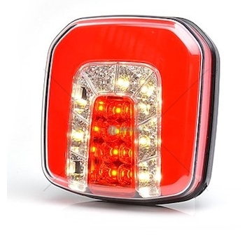 Svítilna kompletní LED 12-24V 3-funkce WAS W146/1091