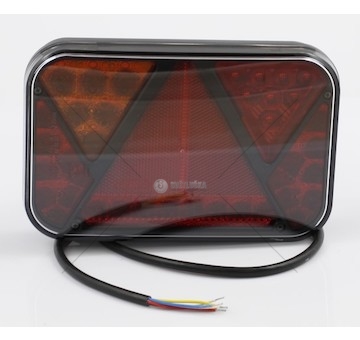 Svítilna kompletní LED 12-24V 5-funkce levá  FRISTOM FT-270LTBLEDPM