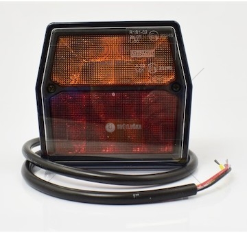 Svítilna kompletní LED 12V 3-funkce FRISTOM FT-222LED