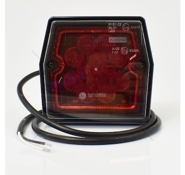 Svítilna kompletní LED 12V P/M kabel 1M FRISTOM FT-223LED
