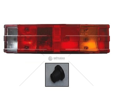 Svítilna kompletní MB 6-SEG. pravá SERTPLAS 0031LR60