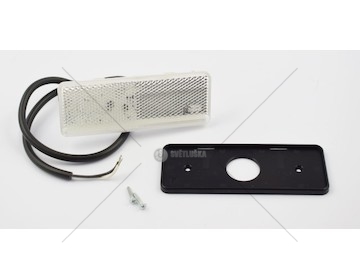 Svítilna kompletní obrysová bílá 12-24V PASEK 0,5M HORPOL LD2430