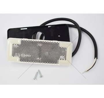 Svítilna kompletní obrysová bílá 12-24V PASEK 0,5M HORPOL LD2483