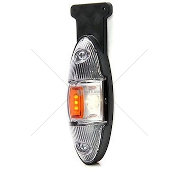 Svítilna kompletní poziční 12-24V levá WAS W106/819L/II