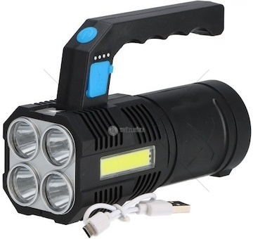 Svítilna LED 4LED+1XCOB 2000LM LXLL210