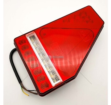 Svítilna LED sdružená PRAVÁ 5-funkcí s trojúhelníkem, 12/24V