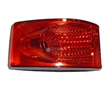 Svítilna mlhovky zadní VOLVO BUS červená TANGDE YG-04-072AR-2