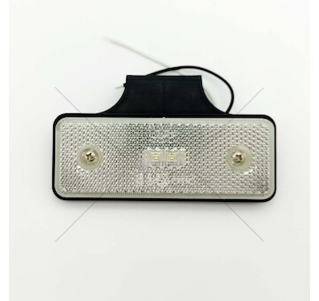 Svítilna obrysová bílá LED s držákem