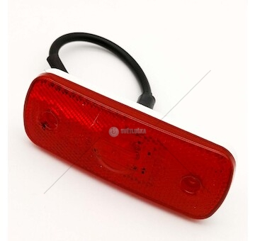 Svítilna obrysová červená Dasteri LED 12-24V