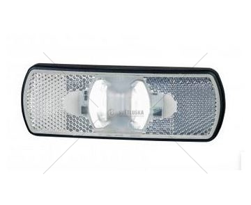 Svítilna obrysová diodová bílá 12/24V Z ODBLA HORPOL LD2215