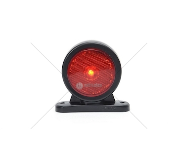 Svítilna obrysová diodová bílo-červená s montáží WAS W56RR