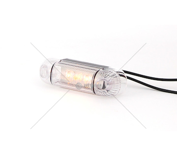 Svítilna obrysová diodová oranžová 3 LED WAS W61/281