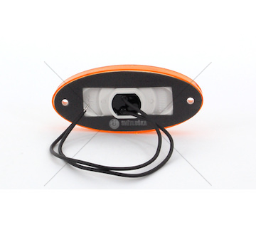 Svítilna obrysová diodová oválná žlutá WAS W64/305P