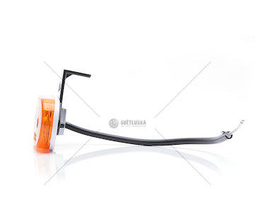 Svítilna obrysová diodová žlutá s držákem WAS W47Z