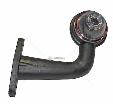 Svítilna obrysová LAMANA bílo-červená levá TANGDE TD03-63-003L