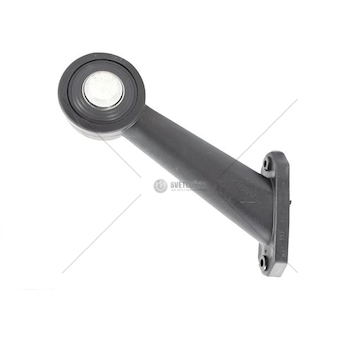 Svítilna obrysová LED bílo-červená dlouhá zkosená HORPOL LD357/L