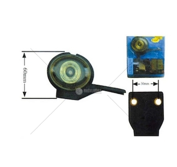 Svítilna obrysová LED rovná malá 60MM TANGDE TD03-63-001