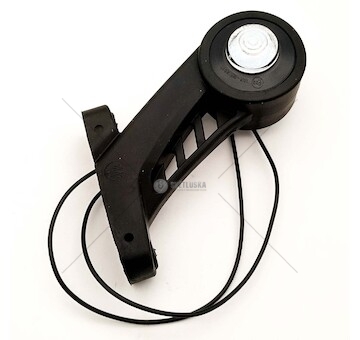 Svítilna obrysová LED zkosená 12-24V pravá WAS W77.2/569P