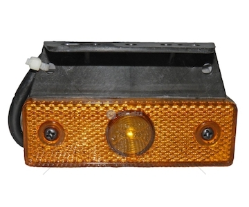 Svítilna obrysová LED žlutá 24V PROST.+montáž TANGDE TD07-68-003Y